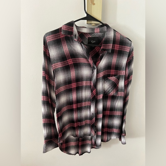 RAILS Hunter Plaid Shirt Black Taffy - Picture 8 of 8